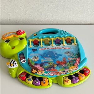 VTech Interactive Sea Turtle Learning Toy - Green and Blue
